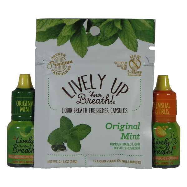 Lively Up Your Breath Breath Mint Drops Multiserving bottles