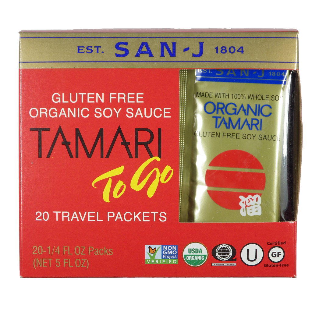San-J - Condiments - Boxes of single serving travel packets