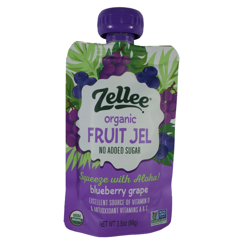 Zellee Organic - Fruit Gels - Single serving pouch