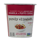 Purely Elizabeth - Ancient Grain Granola (Puffs)/Superfood Oatmeal - Single serving cups and pouches