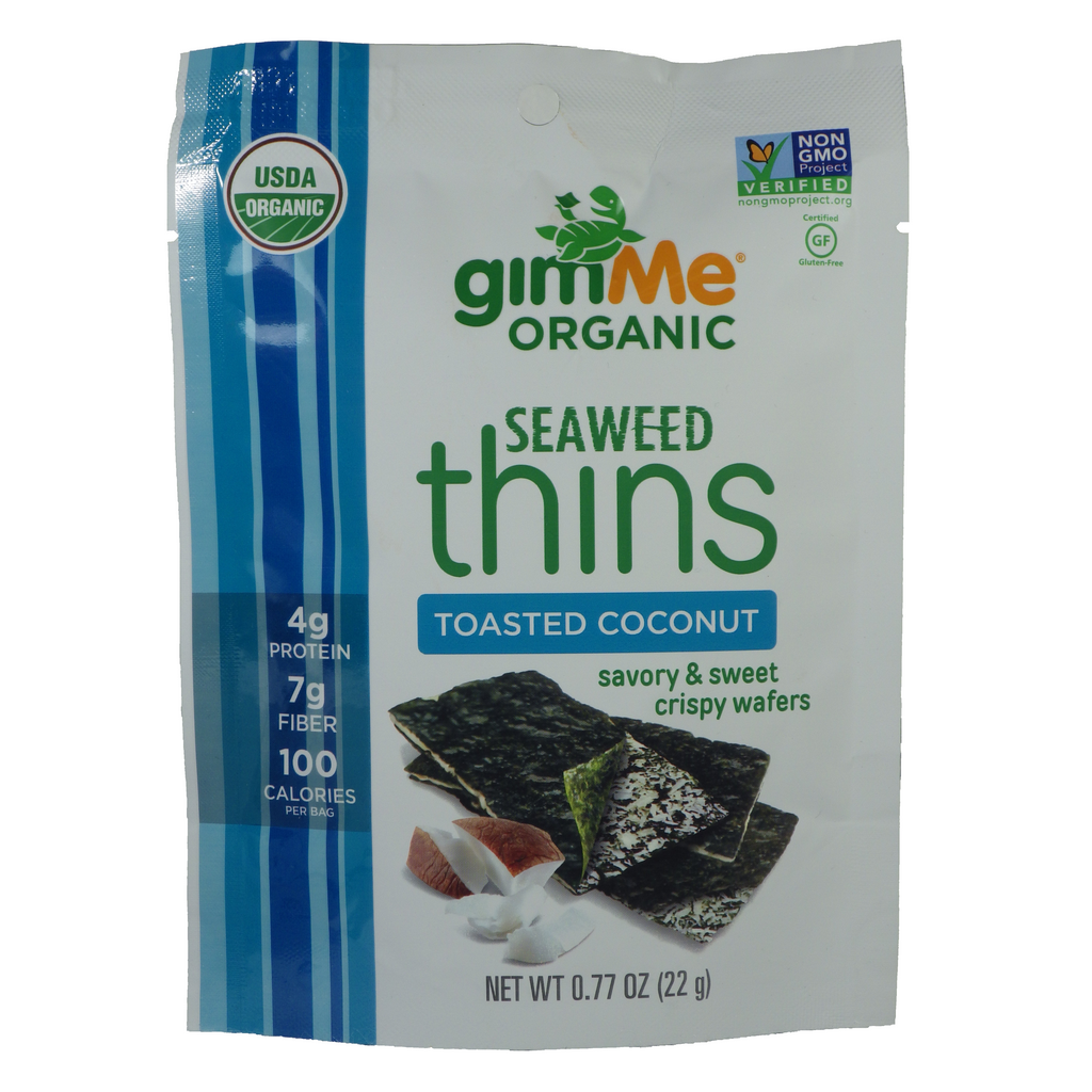 Gimme - Organic Roasted Seaweed and Crisps - Single and multi-serving paks