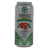 Steaz - Flavored Iced Green Teas - Single serving cans