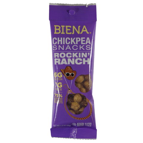 Biena - Roasted Chickpeas - single serving paks