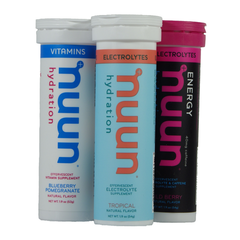 Nuun - Hydration Energy Supplementation - Multi-tablet tubes